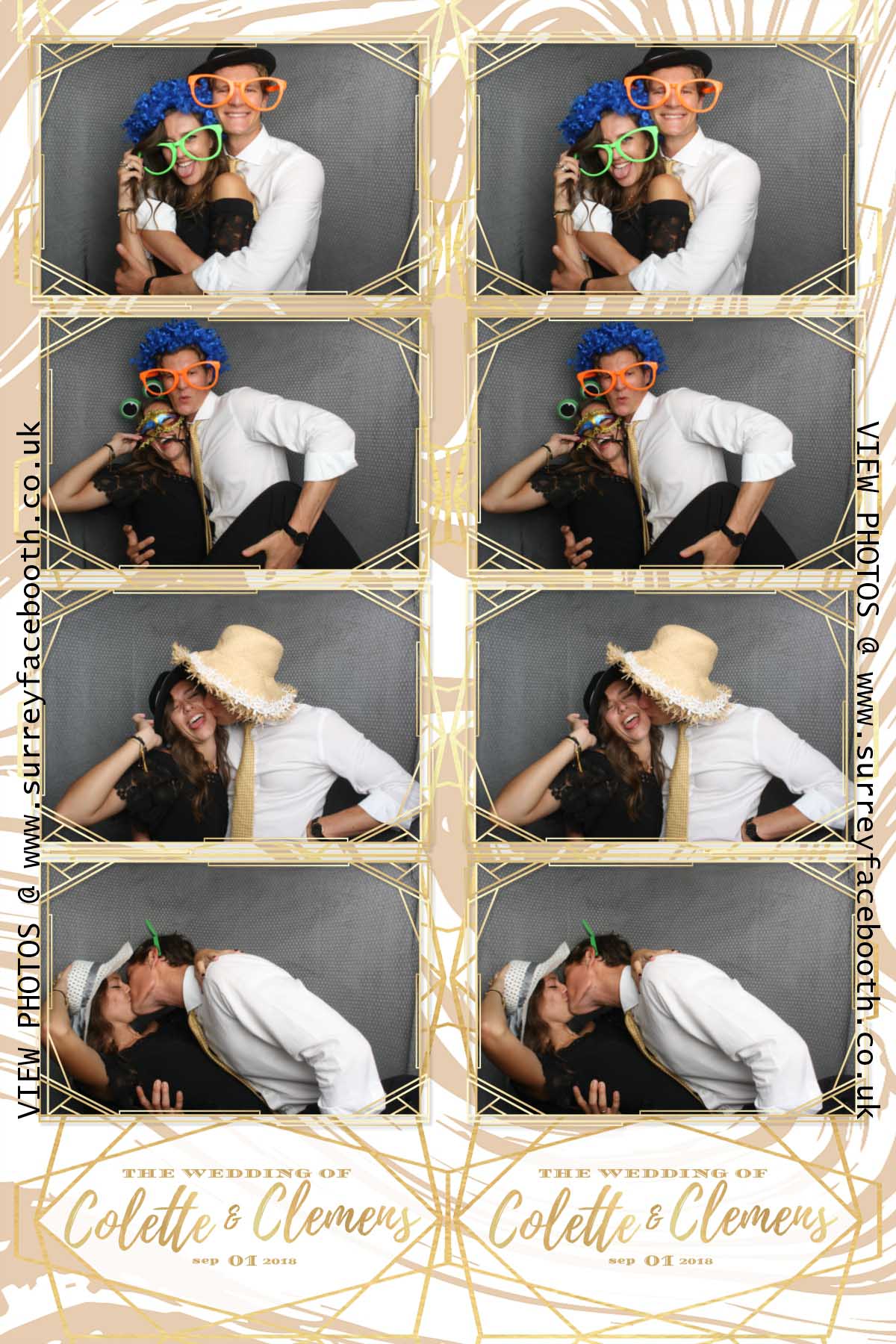 Colette & Clemens' Wedding | View more photos from the event at galleries.surreyfacebooth.co.uk/u/Surrey-FaceBooth/Colette-Clemens-Wedding
